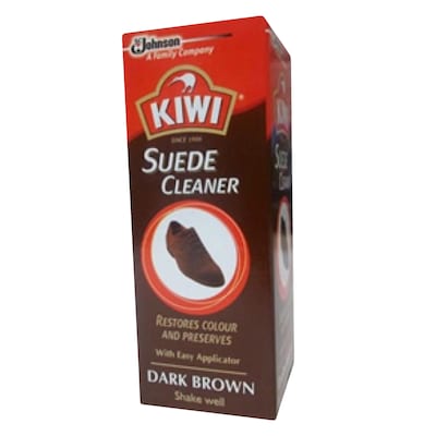 KIWI SUEDE CLEANER DARKBROWN 100ML