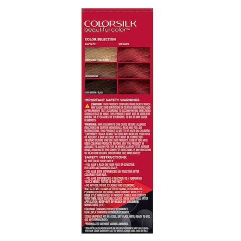 Revlon Colorsilk Permanent 3D Hair Color 59.1ml 66 Cherry Red