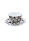 Liying Bone China Tea Cup And Saucer Set Of 150Ml With Gold Handle Design Coffee/Tea Cup Set With Saucer And Spoon For Tea Party#14