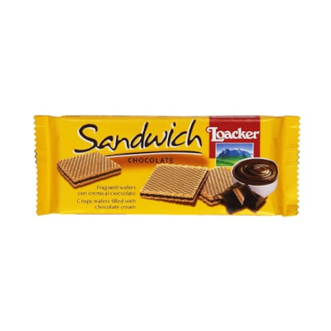 Loacker Chocolate Cream Sandwich Wafer 25g
