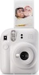 Fujifilm Instax Mini 12 Instant Camera - Clay White + 2 Pack Film