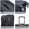 Eminent V6093SZ 3pcs Trolley Luggage Set Black
