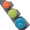 Dumbbells Weights Exercise &amp; Fitness Dumbbells Fixed Weight Dumbbell Set, 7 kgs with fancy dumbbell storage Rack