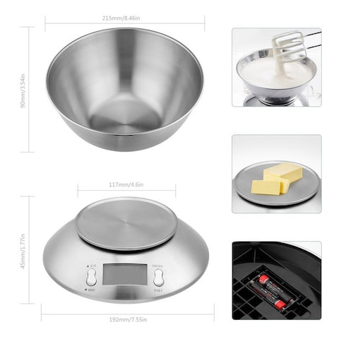 Generic Digital Kitchen Scale Ek4150- 5Kg