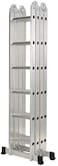 Hawk King EN131 24 Steps Multipurpose Folding Ladder (7.1m/23ft, Up to 330lbs/150Kg)