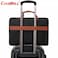 Waterproof Nylon Laptop Briefcase Black 15 inch Laptop Shoulder Messenger Bag For Men CB2118