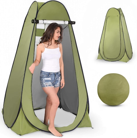 Pop Up Privacy Tent, Instant Portable Outdoor Shower Tent, Camp Toilet, Changing Room, Rain Shelter