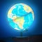 Poocci Illuminated World Globe For Kids With Stand 6In1 Rewritable Colorful Easy-Read High Clear Map, Illuminates Educational Interactive Stem Toy, Light Up Lamp, Night LED Decor
