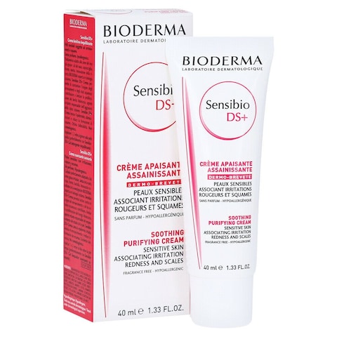 BIODERMA SENSIBIO DS+ SOOTHING PURIFYING CREAM 40 ML