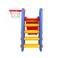 Indoor Plastic Slide With Basketball Hoop