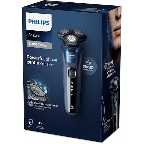 Philips Dry and Wet Electric Shaver for Men - S5585/10