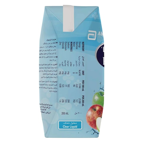 Pedialyte Apple Oral Electrolyte Solution Drink 200ml