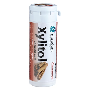 Xylitol Sugar Free Cinnamon Chewing Gum 30 Pieces
