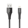 Levore USB to Lightning Nylon Cable MFI Certified 1.8m - Black