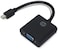 HP - Mini Displayport To VGA Adapter Black