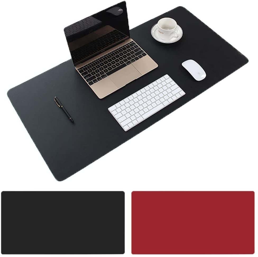 Buy NuSense Large Desk Pad, Non-Slip PU Leather Desk Mouse Pad ...
