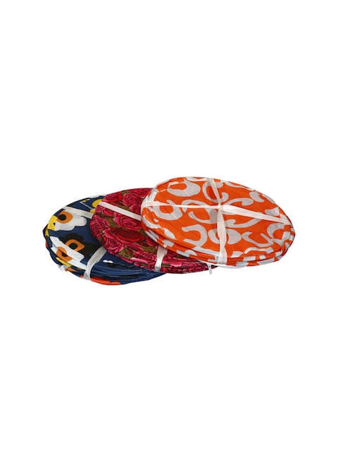 Rahalife Round Foldable Pop up Laundry Bag For Clothes, With Lid Zip Closure And Carry Handle, Laundry Hamper Cloth Basket
