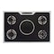 بوتاجاز بريميوم 6090GS-AC-383-IDSH-S-F غاز وكهرباء - 5 شعلات - أسود