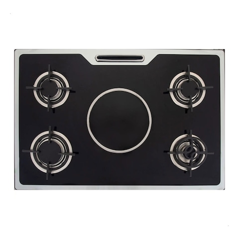بوتاجاز بريميوم 6090GS-AC-383-IDSH-S-F غاز وكهرباء - 5 شعلات - أسود