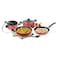 Pigeon Cookware Set 7 Pieces Red