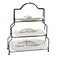 Nurka Rectangle Cake Stand 3Pieces 19.5X11CM,24X14CM,28X16CM
