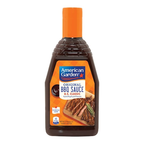 American Garden BBQ Sauce Original Gluten-Free Vegetarian 510g