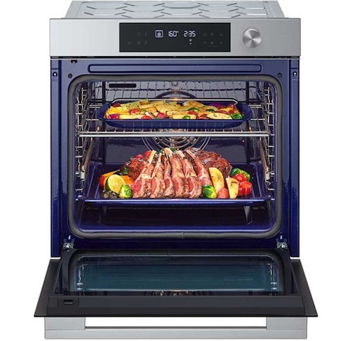 LG InstaView Built-in Oven WSED7613S Silver and Black 76L