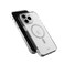 MOSHI iPhone 14 Pro Max - iGLAZE Case with MagSafe &amp; Cam Cover - Silver
