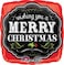 Anagram Merry Christmas Chalkboard Foil Balloon- 18-Inch Size