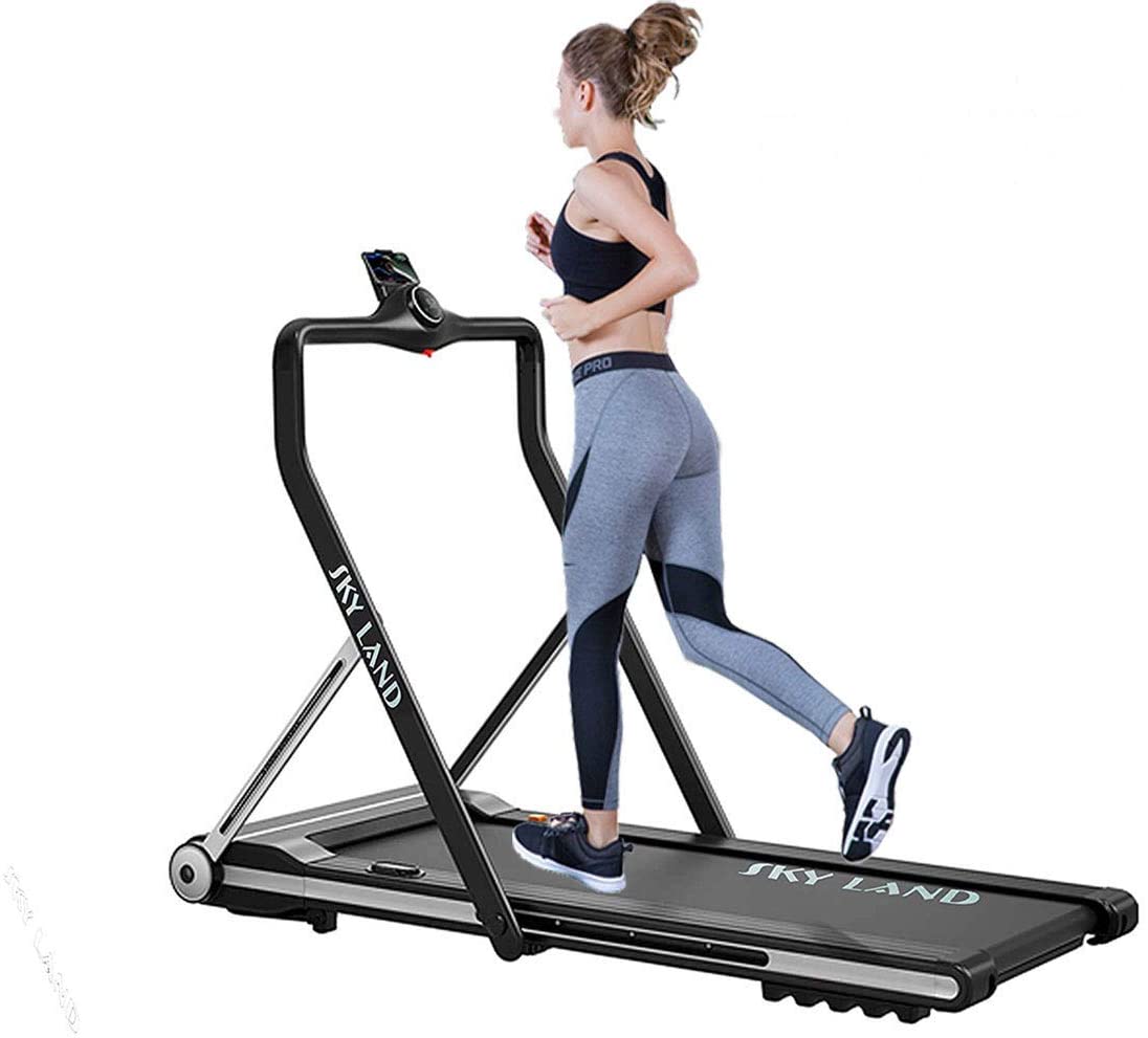 Sky Land - Unisex Adult High Fidelity Bluetooth Treadmill With build-In speaker EM-1269 - Black, 153cm x 76cm x 110cm