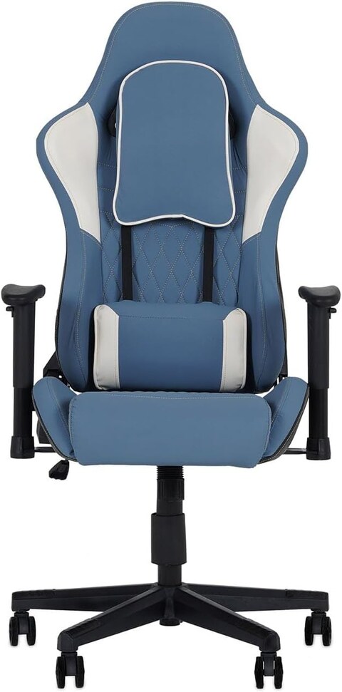 Pan Home Zeon Gaming Chair - 66X59X129 cm Light Blue