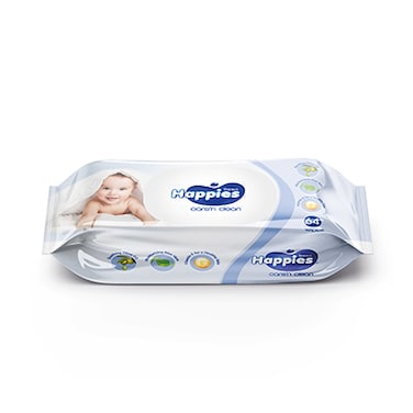 Sanita Happies Lotion Wipes 72 Count