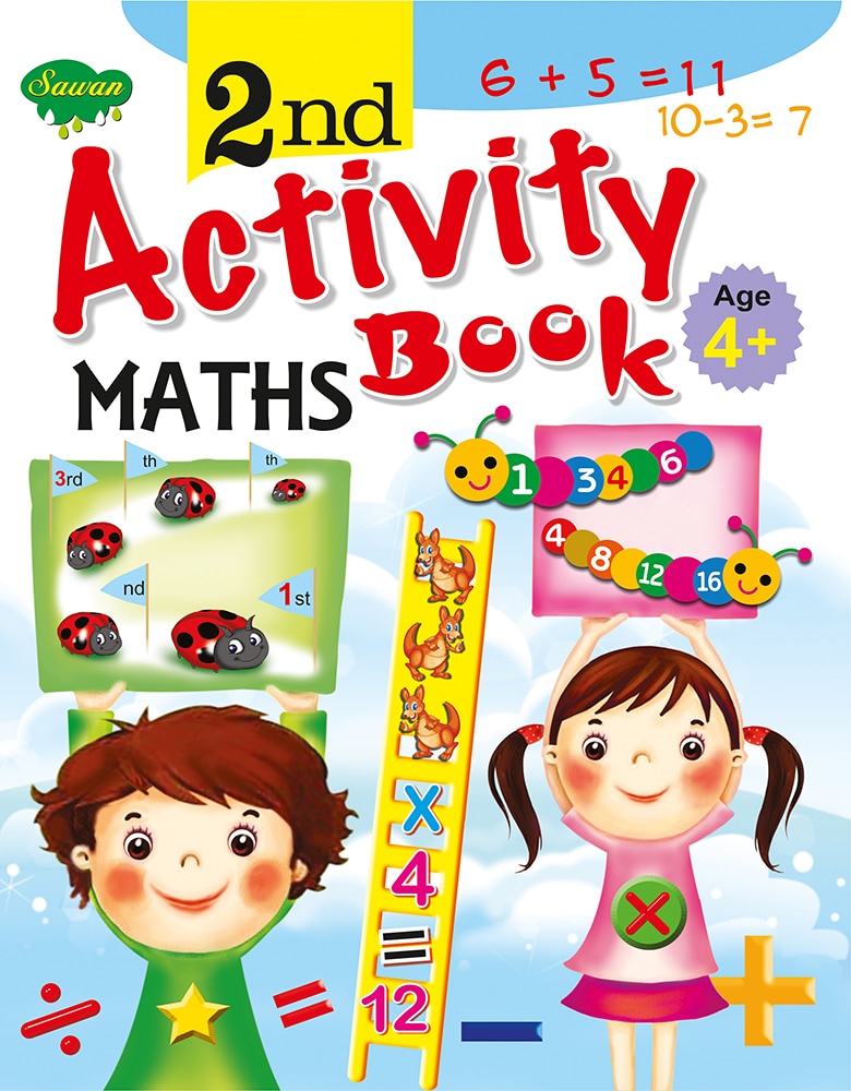 Buy Sawan - 2Nd Activity Book Maths 4+ Online | Carrefour UAE
