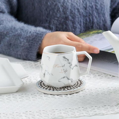 Teapot Set Suit Coffee Ceramic Cup Simple Afternoon Tea Mug