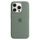 Apple Silicone Case Cover With MagSafe For iPhone 15 Pro Cypress