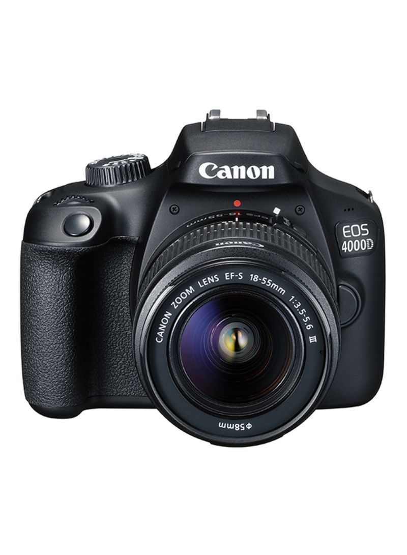 Canon EOS 4000D DSLR With EF-S 18-55mm f/3.5-5.6 III Lens 18MP,Built-In Wi-Fi And Bluetooth