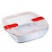 Pyrex Rectangular Dish With Lid 28X20 CM