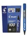 Pilot Permanent Marker Blue Fine (Bullet Tip) Sca-100 (12 Pcs)