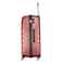 VIP Lisbon 4 Wheel Hard Casing Luggage 22x38x55cm Red