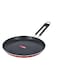 Delcasa Aluminum Non-Stick Tawa Black/Red 27cm