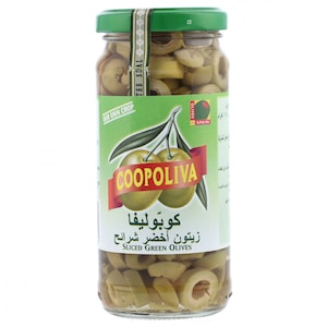 Coopoliva Sliced Green Olives 235 gr