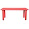 XIANGYU factory price plastic kids table (120) RED