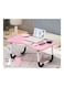 Generic Portable Folding Laptop Table With Ipad And Cup Holder Pink