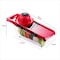 Vegetable Slicer Vegetable Choppers Slicer Dicer, Onion Salad Veggie Chopper Food Cutter Manual Mandoline Slicer, Ribbon and Spiral Slicer with Container, Anti-slip Kitchen Potato Tomato Cutter