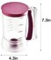 Other Pancake Cupcake Batter Dispenser Tool - Great For Cupcakes Muffins Creeps Cakes &amp; Belgian Waffles Plastic Cups With Measuring Label Best Baking Accessories