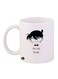 Detective Conan Printed Mug White/Black 12ounce