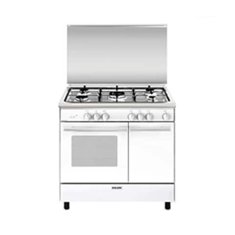 Glem Gas PU9612GX Gas Oven With Gas Grill 90CM White (Stock Available As Per The Supplier Stoc