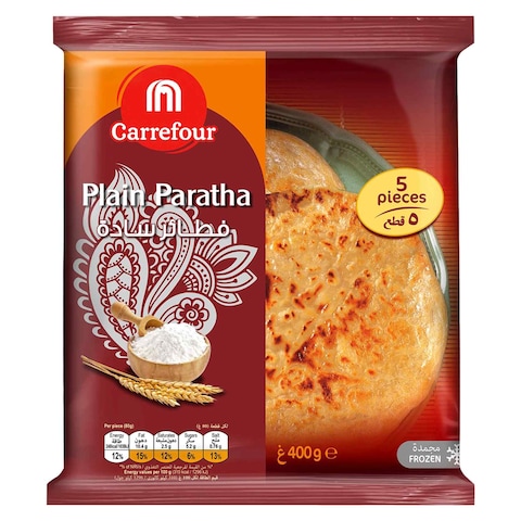 Carrefour Plain Paratha, 400g