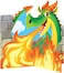 Dragons Centrpiece Diecut Standup 9 X 9 In 1 pc