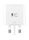 Samsung - Wall Charger With Type C Cable White